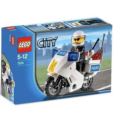 * Конструктор &#039;Полицейский на мотоцикле&#039;, из серии &#039;Полиция&#039;, Lego City [7235] Конструктор 'Полицейский на мотоцикле', из серии 'Полиция', Lego City [7235]