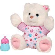 Интерактивный медвежонок Lovey Cubbies, белый, FurReal Friends, Hasbro [32392]