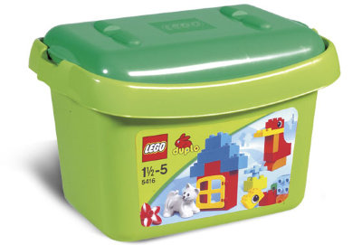 * Конструктор &#039;Коробка с кубиками&#039;, Lego Duplo [5416] Конструктор "Коробка с кубиками", серия Lego Duplo [5416]
