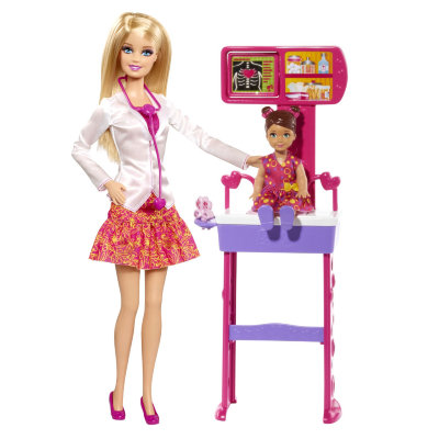 Кукла Барби &#039;Доктор&#039;, из серии &#039;Я могу стать&#039;, Barbie, Mattel [BDT49] Кукла Барби 'Доктор', из серии 'Я могу стать', Barbie, Mattel [BDT49]