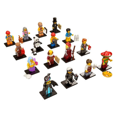 Минифигурки &#039;из мешка&#039; - комплект из 16 штук, серия Lego The Movie, Lego Minifigures [71004set] Минифигурки 'из мешка' - комплект из 16 штук, серия Lego The Movie, Lego Minifigures [71004set]