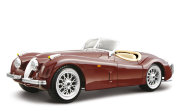 Сборная модель автомобиля Jaguar XK 120 Roadster (1951) 1:24, BBurago [18-25061]