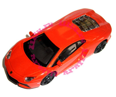 Модель автомобиля Lamborghini Aventador, оранжевый металлик, 1:43, серия &#039;Street Fire&#039;, Bburago [18-30000-02] Модель автомобиля Lamborghini Aventador, оранжевый металлик, 1:43, серия 'Street Fire', Bburago [18-30000-02]