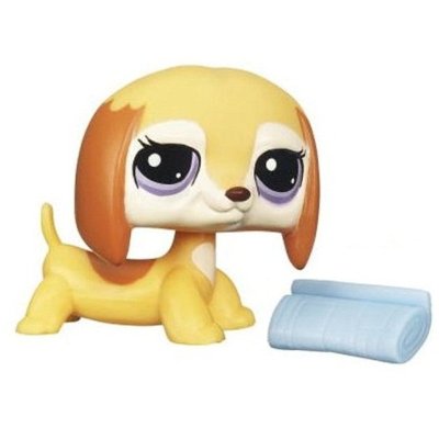 Одиночная зверюшка 2012 - Такса, Littlest Pet Shop, Hasbro [38991] Одиночная зверюшка 2012 - Такса, Littlest Pet Shop, Hasbro [38991]