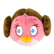 Мягкая игрушка 'Злая птичка Принцесса Лейя' (Angry Birds Star Wars - Princess Leia), 20 см, Commonwealth Toys [93171-PL]
