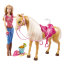 Игровой набор 'Ухаживаем за лошадкой' с куклой и лошадкой, Barbie, Mattel [BJX85] - BJX85.jpg