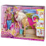 Игровой набор 'Ухаживаем за лошадкой' с куклой и лошадкой, Barbie, Mattel [BJX85] - BJX85-1.jpg