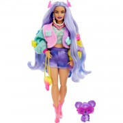 Шарнирная кукла Барби #20 из серии 'Extra', Barbie, Mattel [HKP95]
