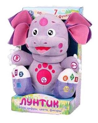 Мягкая игрушка 'Лунтик - учим цифры, цвета и фигуры', интерактивная, обучающая, УМка [13681FB1] Мягкая игрушка 'Лунтик - учим цифры, цвета и фигуры', интерактивная, обучающая, УМка [13681FB1]