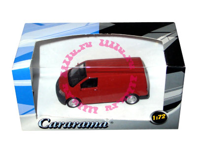 Модель грузового фургона Volkswagen Transporter T5 1:72, красная, Cararama [192ND-15] Модель грузового фургона Volkswagen Transporter T5 1:72, красная, Cararama [192ND-15]
