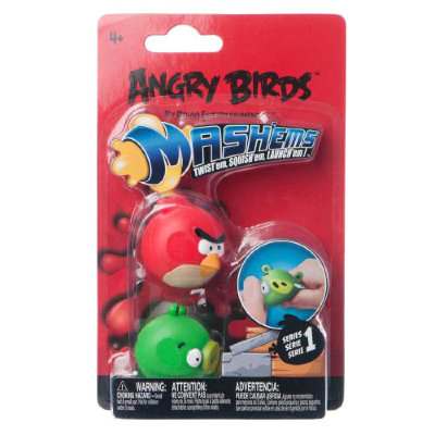 Дополнительный набор с птичкой-мялкой и свиньей 'Сердитые птички' (Angry Birds Mashems), красная птичка и зеленая свинья, Tech4kids [50281] Дополнительный набор с птичкой-мялкой и свиньей 'Сердитые птички' (Angry Birds Mashems), красная птичка и зеленая свинья, Tech4kids [50281]