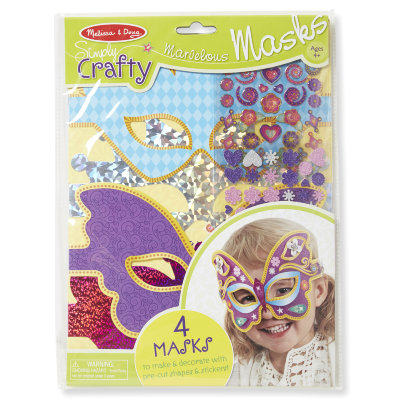 Набор для детского творчества 'Карнавальные маски', Simply Crafty, Melissa&amp;Doug [9481] Набор для детского творчества 'Карнавальные маски', Simply Crafty, Melissa&Doug [9481]