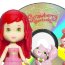Игровой набор с куклой Земляничкой 8 см и DVD, Strawberry Shortcake, Hasbro [19120] - 13548.jpg