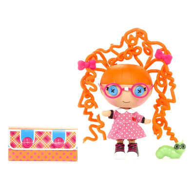 Кукла 'Отличница' (Specs Reads-a-lot), из серии 'Забавные прически', 19 см, Lalaloopsy Littles [521204] Кукла 'Отличница' (Specs Reads-a-lot), из серии 'Забавные прически', 19 см, Lalaloopsy Littles [521204]