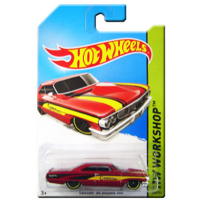 Модель автомобиля 'Custom 1964 Galaxie 500', вишневая, HW Workshop, Hot Wheels [BFF26] Модель автомобиля 'Custom 1964 Galaxie 500', вишневая, HW Workshop, Hot Wheels [BFF26]
