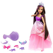 Большая кукла Барби шатенка, 43 см, из серии 'Королевство роскошных волос', Barbie, Mattel [DPK21]