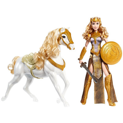 Кукла &#039;Королева Ипполита на коне&#039; (Queen Hippolyta &amp; Horse), из серии &#039;Wonder Woman&#039;, Barbie, Mattel [FDF45] Кукла 'Королева Ипполита на коне' (Queen Hippolyta & Horse), из серии 'Wonder Woman', Barbie, Mattel [FDF45]