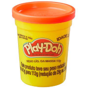 Пластилин в баночке 112г, оранжевый, Play-Doh, Hasbro [B6756-02]