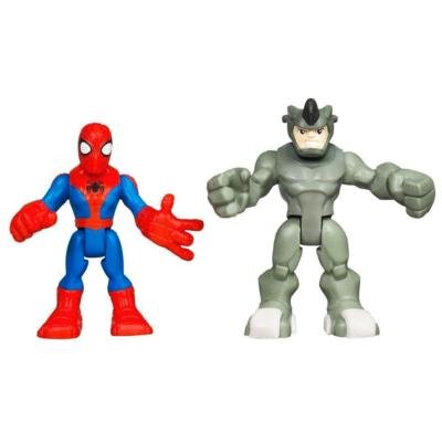 Набор фигурок 'Спайдермен и Носорог' (Spider-Man &amp; Rhino) 6.5см, Spider-Man, Hasbro [37933] Набор фигурок 'Спайдермен и Носорог' (Spider-Man & Rhino) 6.5см, Spider-Man, Hasbro [37933]