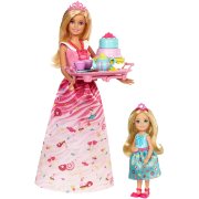 Игровой набор 'Барби и Челси: Чаепитие в Сладкограде', из серии 'Dreamtopia', Barbie, Mattel [FDJ19]