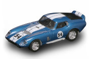 Модель автомобиля Shelby Cobra Daytona Coupe 1965, синий металлик, 1:43, Yat Ming [94242B]
