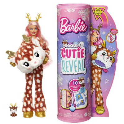 Кукла Барби &#039;Олень&#039;, из серии &#039;Милашка&#039; (Cutie), Barbie, Mattel [HJL61] Кукла Барби 'Олень', из серии 'Милашка' (Cutie), Barbie, Mattel [HJL61]