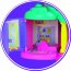Игровой набор Squinkies 'Большой cалон красоты с тремя лохматыми Сквинкисами' [75357] - 75357-2.jpg