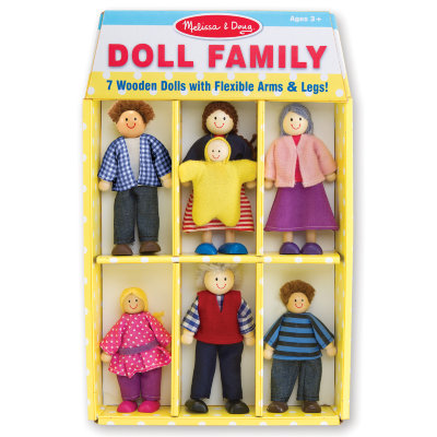 Игровой набор &#039;Кукольная семья&#039;, Melissa&amp;Doug [2464] Игровой набор 'Кукольная семья', Melissa&Doug [2464]