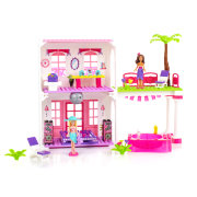 Конструктор 'Пляжный домик' из серии Barbie, Mega Bloks [80226]