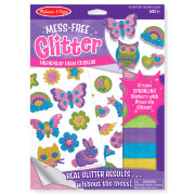 Набор для детского творчества 'Подружки', Mess-Free Glitter, Melissa&Doug [9500]