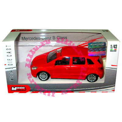 Модель автомобиля Mersedes-Benz B Class, красная, 1:43, Mondo Motors [53124-03] Модель автомобиля Mersedes-Benz B Class, красная, 1:43, Mondo Motors [53124-03]