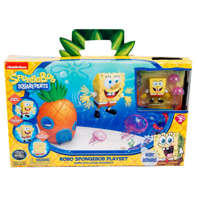 Игровой набор с интерактивной игрушкой &#039;Аквариум с Губкой Бобом&#039; (Robo SpongeBob Playset), Zuru [5302] Игровой набор с интерактивной игрушкой 'Аквариум с Губкой Бобом' (Robo SpongeBob Playset), Zuru [5302]