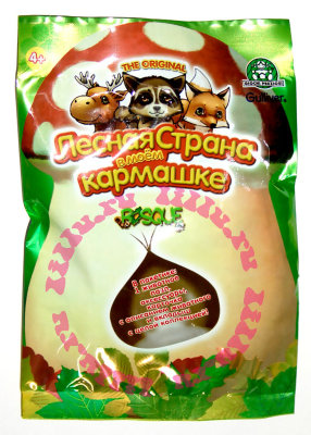 Набор 'Зверюшка в мешке', из серии 'Лесная Страна в моём кармашке' (In my pocket), Giochi Preziosi [GPH01151] Набор 'Зверюшка в мешке', из серии 'Лесная Страна в моём кармашке' (In my pocket), Giochi Preziosi [GPH01151]