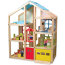 Игровой набор 'Деревянный трехэтажный дом с лифтом и мебелью' (Hi-Rise Dollhouse), Melissa & Doug [2462/12462] - 12462-6.jpg