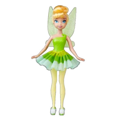 Кукла фея Tinker Bell (Динь-динь), 23 см, из серии &#039;Балерины&#039;, Disney Fairies, Jakks Pacific [49155] Кукла фея Tinker Bell (Динь-динь), 23 см, из серии 'Балерины', Disney Fairies, Jakks Pacific [49155]