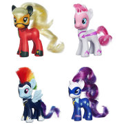 Комплект из 4 наборов Супер-пони - Applejack, Rainbow Dash, Pinkie Pie, Rarity, из эксклюзивной серии 'Power Ponies', My Little Pony [B3089-set]