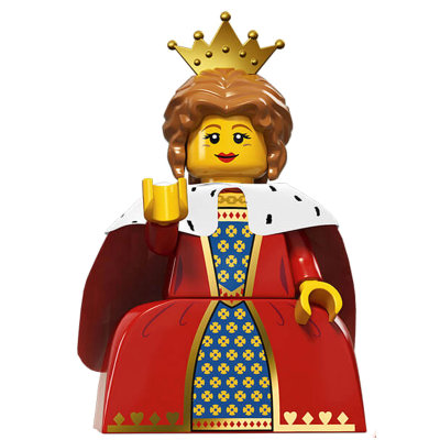 Минифигурка &#039;Королева&#039;, серия 15 &#039;из мешка&#039;, Lego Minifigures [71011-16] Минифигурка 'Королева', серия 15 'из мешка', Lego Minifigures [71011-16]