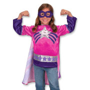 Детский костюм с аксессуарами 'Супер-Героиня', 3-6 лет, Melissa&Doug [4784]
