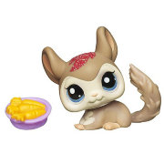 Одиночная сверкающая зверюшка 2011 - Шиншилла, Littlest Pet Shop, Hasbro [36370]