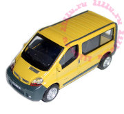 Модель микроавтобуса Renault 1:72, желтая, Cararama [192ND-05]