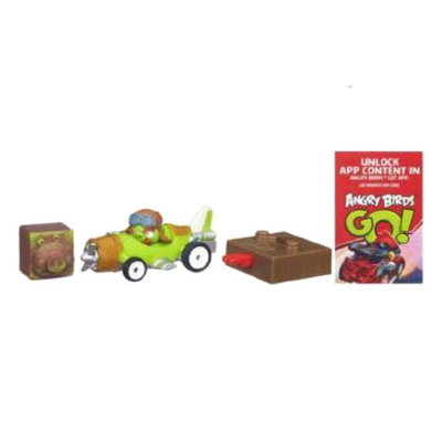 Дополнительная машинка Foreman Pig&#039;s Plane и усатая свинка, Angry Birds Go!, Hasbro [A6433] Дополнительная машинка Foreman Pig's Plane и усатая свинка, Angry Birds Go!, Hasbro [A6433]