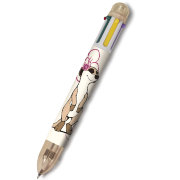 Ручка шариковая 'Сурикат-девочка', 6-цветная, коллекция 'Сурикаты', NICI [36813]