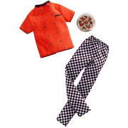 Одежда и аксессуары для Кена 'Пиццамейкер', из серии 'Я могу стать...', Barbie [FXJ50]