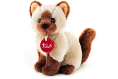Мягкая игрушка 'Сиамская кошка' в подарочной коробке, 15см, Trudini Classic, Trudi [2901-058] Мягкая игрушка 'Сиамская кошка' в подарочной коробке, 15см, Trudini Classic, Trudi [2901-058]