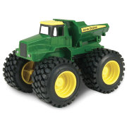 * Игрушка 'Грузовик с большими колесами' (Monster Treads - Dump Truck), с вибрацией, John Deere, Tomy [42933]