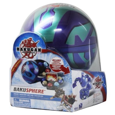 Контейнер-шар для хранения Бакуганов BakuSphere синий + 2 Бакугана и ловушка, Bakugan Battle Brawlers - New Vestroia [28457] Контейнер-шар для хранения Бакуганов BakuSphere синий + 2 Бакугана и ловушка, Bakugan Battle Brawlers - New Vestroia [28457]