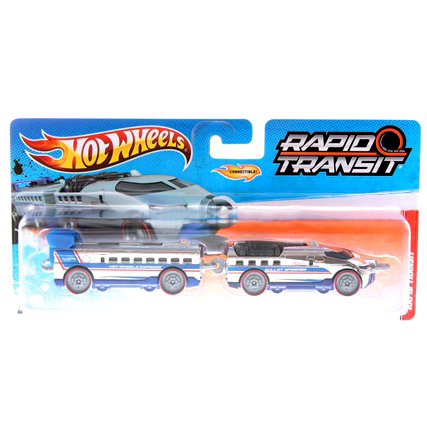 Скоростной автопоезд, серия Rapid Transit, Hot Wheels, Mattel W4421.