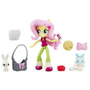 Игровой набор с мини-куклой Fluttershy, 12см, шарнирная, My Little Pony Equestria Girls Minis (Девушки Эквестрии), Hasbro [B6358]