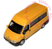 Модель микроавтобуса Ford 1:72, желтая, Cararama [192ND-04]