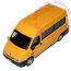 Модель микроавтобуса Ford 1:72, желтая, Cararama [192ND-04] - car192ND-Fa.lillu.ru.jpg